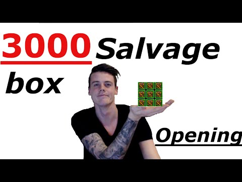 WoW: 3000~ Big Crate Of Salvage Opening | WoD Gold Farming |