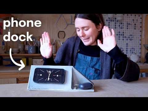 I made a home for my phone to quit doom scrolling