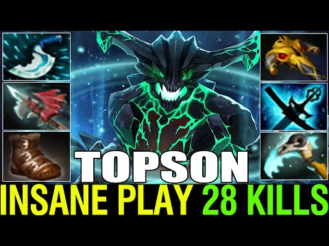 Topson [Outworld Destroyer] Mid Insane Play Can't Stop 28Kills Rape All | Dota2 Pro MMR 7.32e