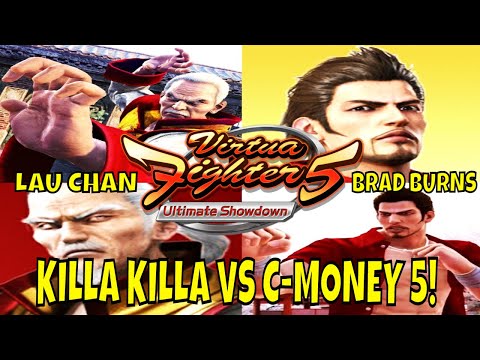 VF5US- KILLA KILLA VS C-MONEY 5! (Lau Chan Gameplay)