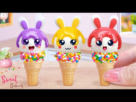 💗Ice Cream Cake💗How To Make Miniature Chocolate Ice Cream Cake Decorating Ideas🌈Sweet Baking Recipes