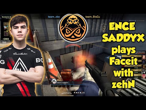 ENCE SADDYX on FIRE at Faceit with zehN