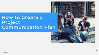 How to Create a Project Communication Plan