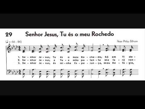 Hinário 5 CCB - Hino 029 - Senhor Jesus, Tu és o meu Rochedo - Strings - Teclado Yamaha PSR S670