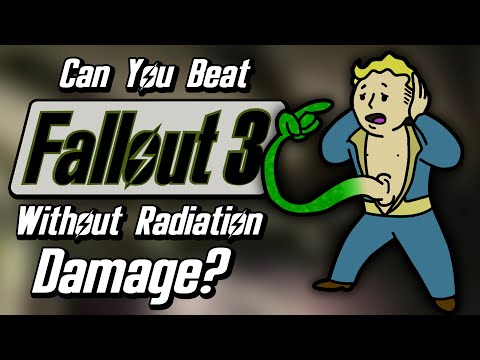 Can You Beat Fallout 3 Without Taking Any Radiation Damage?