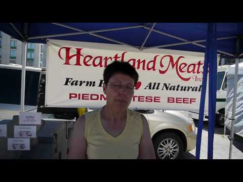 Heartland Meats, at the Evanston Farmers Market