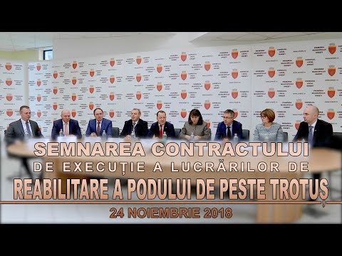 Podul de peste Trotuș - CONTRACTUL