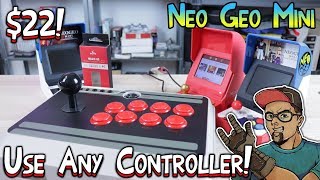 Neo Geo Mini Use Any Controller With The MayFlash Magic-NS Adapter!