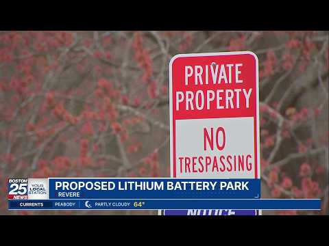 Proposed lithium battery park on the line between 2 North ...
