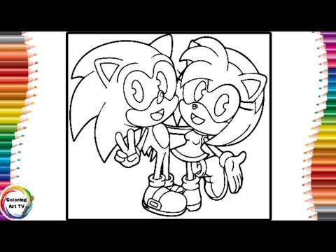 Sonic 2 Coloring Pages/Sonic the Hedgehog Coloring/Cartoon