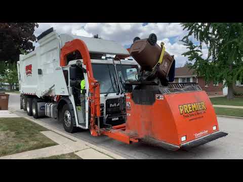 LRS Premier Rentel Mack Heil FL Garbage Truck on Strom Cascades