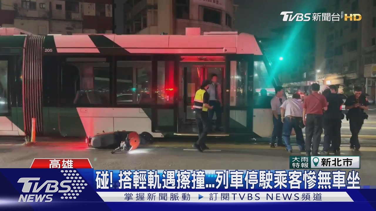 快給錢!醉伯掉包搭小黃追輕軌 講不清身分與駕駛僵持