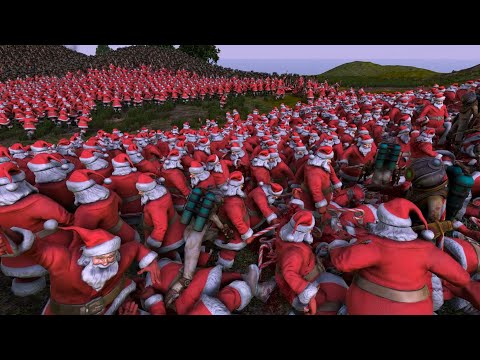 17000 Elenor Lambs VS 15000 Santas  Ultimate Epic Battle Simulator 2  UEBS 2
