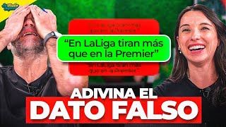 ADIVINA EL DATO FALSO | CONCURSO CON SARA CARMONA, EXPERTA EN DATOS
