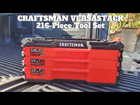 CRAFTSMAN VERSASTACK 216Piece Tool Set: First Look