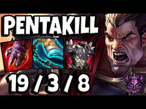 Darius TOP vs Akali [ OTP ] Lol Korea Master Patch 11.22 ✅