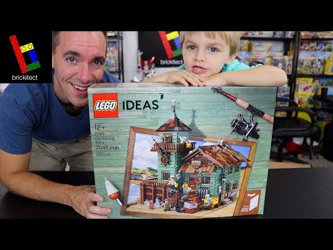 WE GOT THE LEGO IDEAS OLD FISHING STORE!