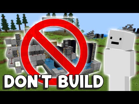 Don't build tree farm (it's SUCK). Do this instead