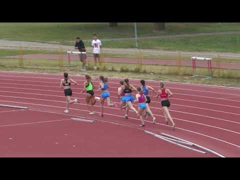 800m [Ž], II. skupina, zlatna Olja Galić i Bartaković - Pojedinačno PH za juniore i juniorke 2022