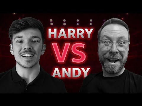 I have £100 and need a Table act which MUST INCLUDE Alakazam Products I HARRY vs ANDY
