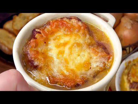 Recette Soupe à l'Oignon Authentique : Saveurs de mon enfance ♥