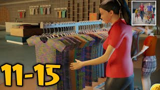 Virtual Mother Supermarket - Shopping Mall Games | Full Gameplay (Level 11-15) Android,IOS