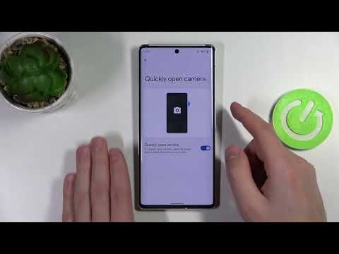 How to Activate Quick Launch on GOOGLE Pixel 6 Pro - Quickly Open Camera By Double Press