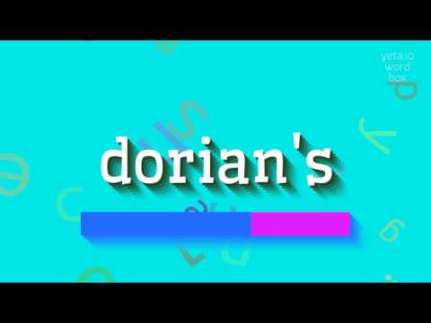 DORIAN'S - HOW TO PRONOUNCE IT? #dorian's