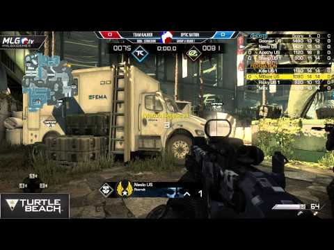 Team Kaliber vs OpTic Nation - Game 1 - Group A Match 2 - #MLGXGames