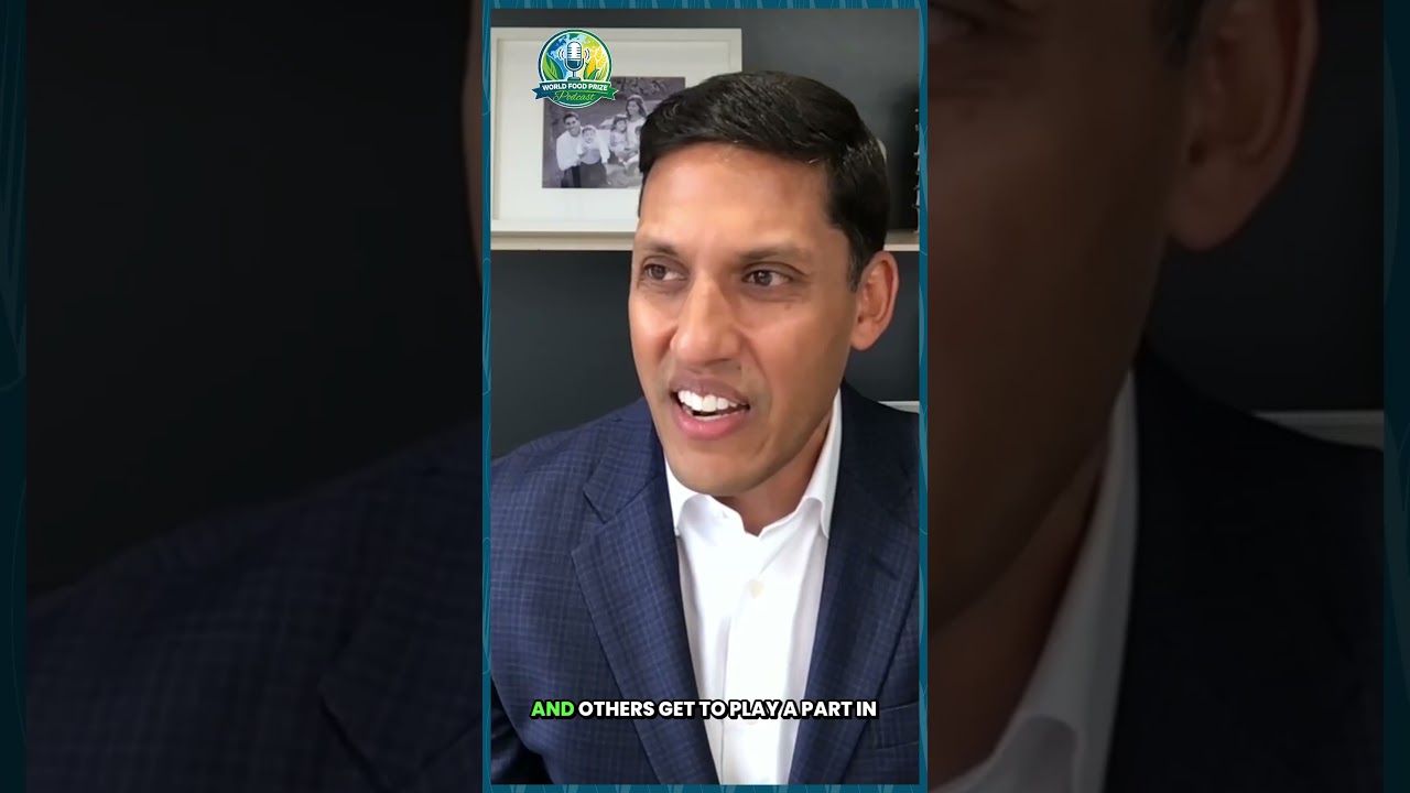 What gets Rajiv Shah of the Rockefeller Foundation up in the morning? #foodsecurity #innovation