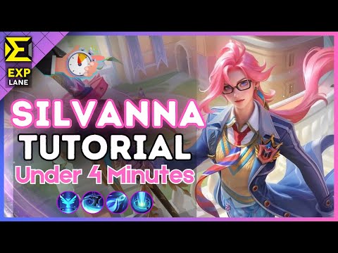 4-Minute Silvanna Tutorial in the EXP Lane || (MLBB S38) 2025