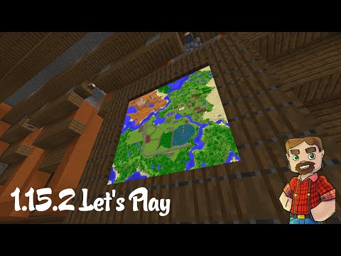 1.15.2 Vanilla Minecraft Let's Play: Episode 66: Map Room and More!
