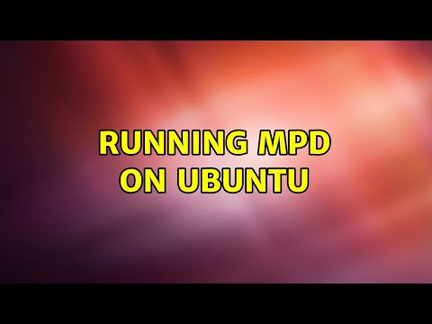 Running mpd on Ubuntu