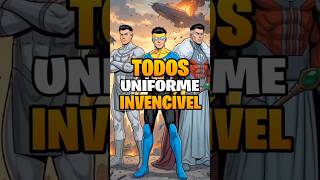 TODOS UNIFORMES DE INVENCÍVEL #invencivel #nolan #invencível