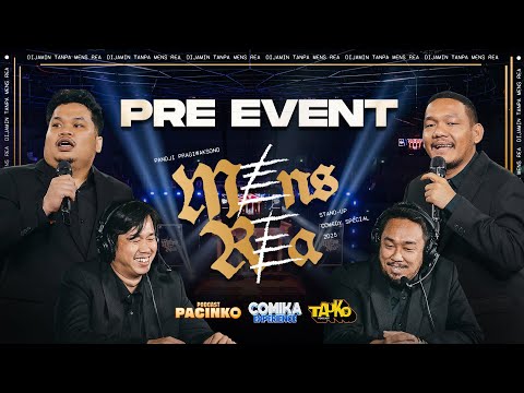 PRE-EVENT MENS REA: Stand Up Comedy Show by Pandji Pragiwaksono