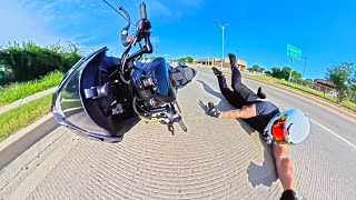 Insane & Crazy Motorcycle Crashes That Changed Bikers Forever #4