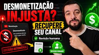PERDEU A MONETIZAÇÃO? Faça Isso Para Recuperar Seu Canal do Youtube