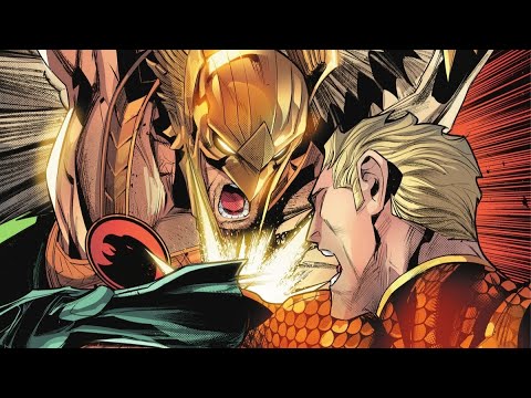 Aquaman Uses BLOOD BENDING To Beat Hawkman (DC KO)