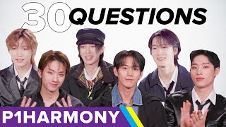 P1Harmony Answers 30 Questions As Quickly As Possible