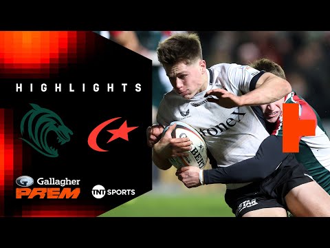 RADWAN STARS! 🔥 | Leicester Tigers vs Saracens | Gallagher PREM Rugby Highlights