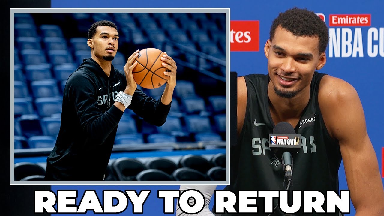 Victor Wembanyama Looks Ahead to His Return at the NBA Cup Semifinals