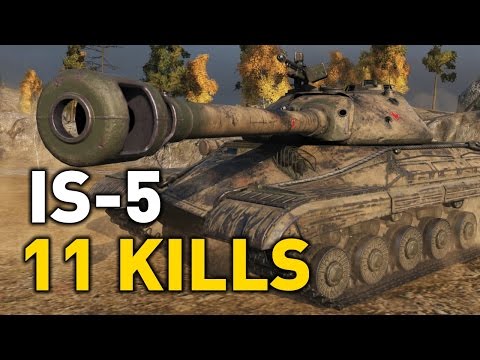 World of Tanks || IS-5 - 11 Kills - 7,000+ DMG
