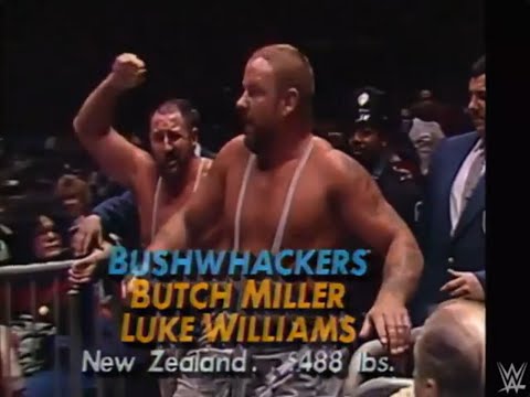 The Bushwhackers WWF TV In-RIng Debut vs The Bolsheviks (WWF on MSG 12/30/88)