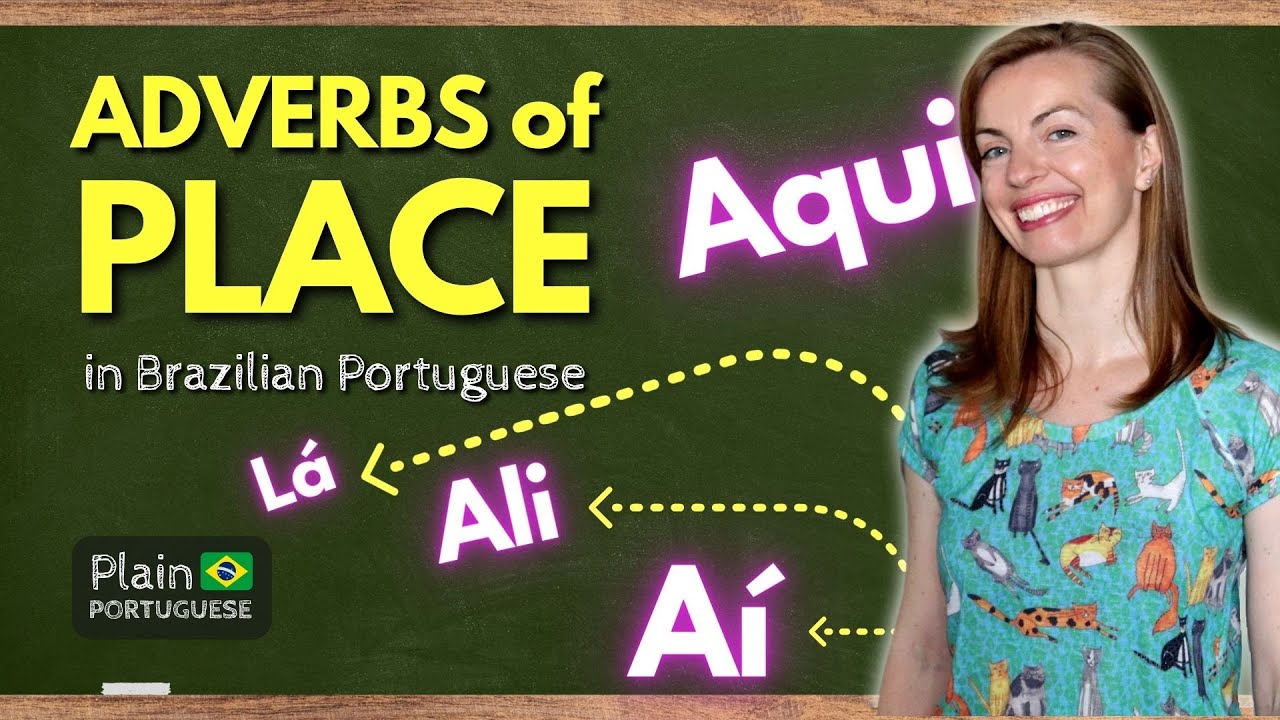 When to Use AQUI, AÍ, ALI, or LÁ inBrazilian Portuguese | with QUIZ! | #plainportuguese