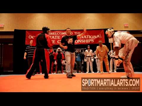 Kodaq Wray v Deandre Walker - Team Sparring - Ocean State Grand Nationals 2013