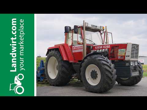 Steyr-Traktor mit V8-Motor