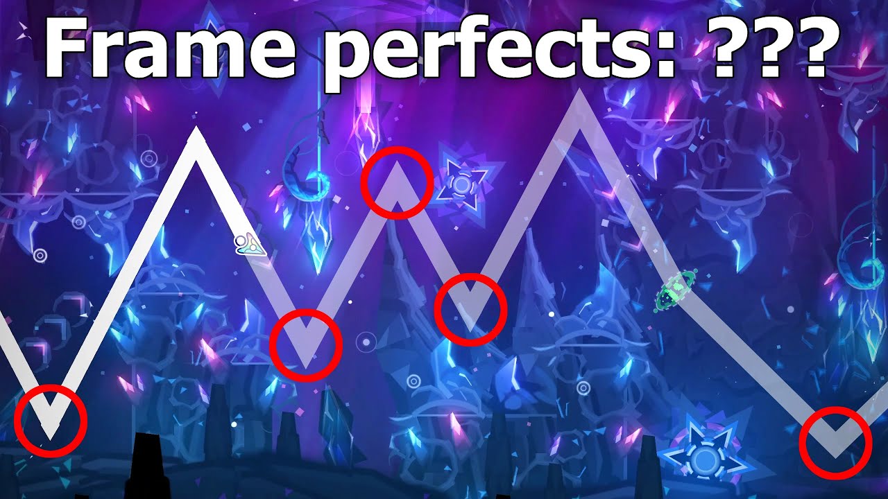 Amethyst with Frame Perfects counter — Geometry Dash