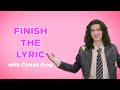 Conan Gray covers Olivia Rodrigo, Lizzo, Harry Styles & More! | Finish The Lyric | Capital