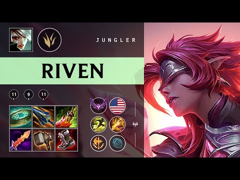 Riven Jungle vs Hecarim - NA Master Patch 25.24