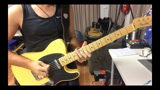 Alan Jackson - Burning The Honky Tonks Down (Brent Mason Guitar Solo Cover by Luke Gallagher)